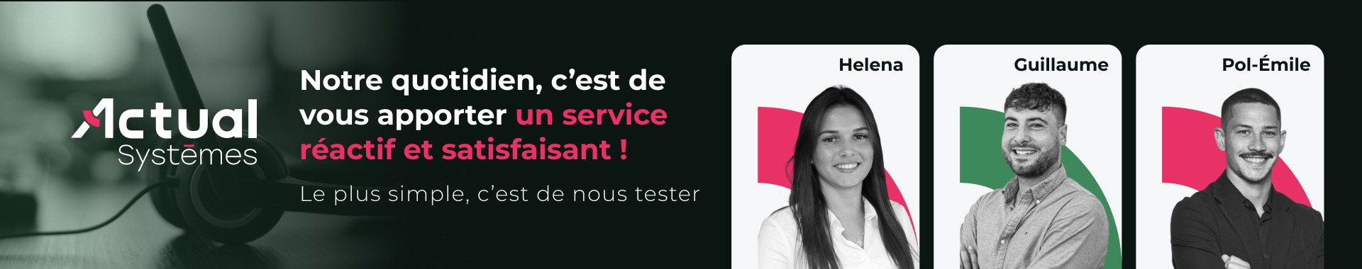 Bannière pub solution